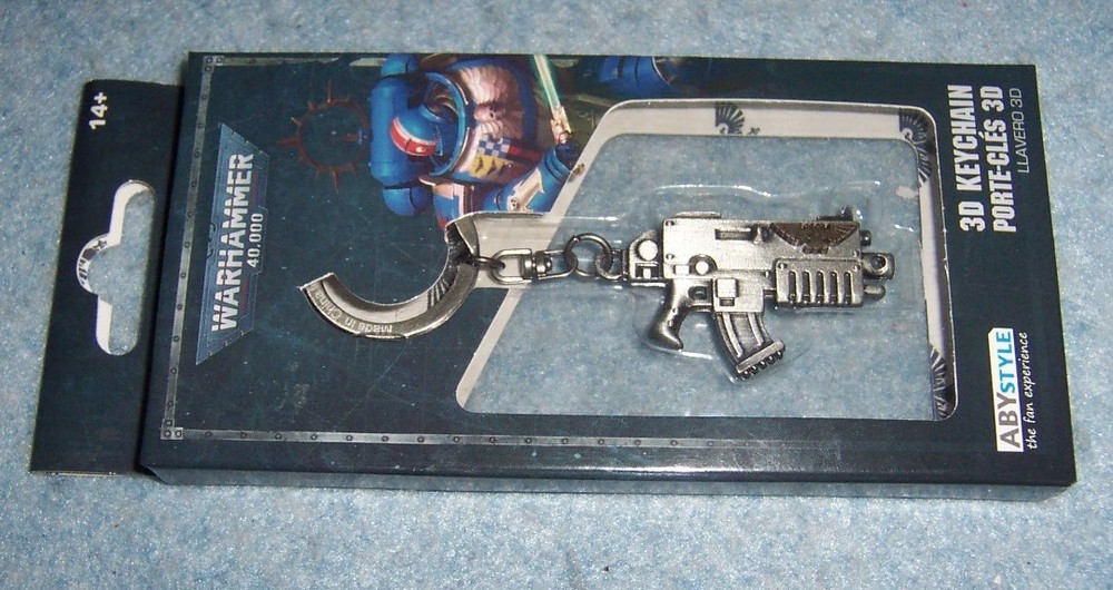 Warhammer 40K #D Keychain by AbyStyle