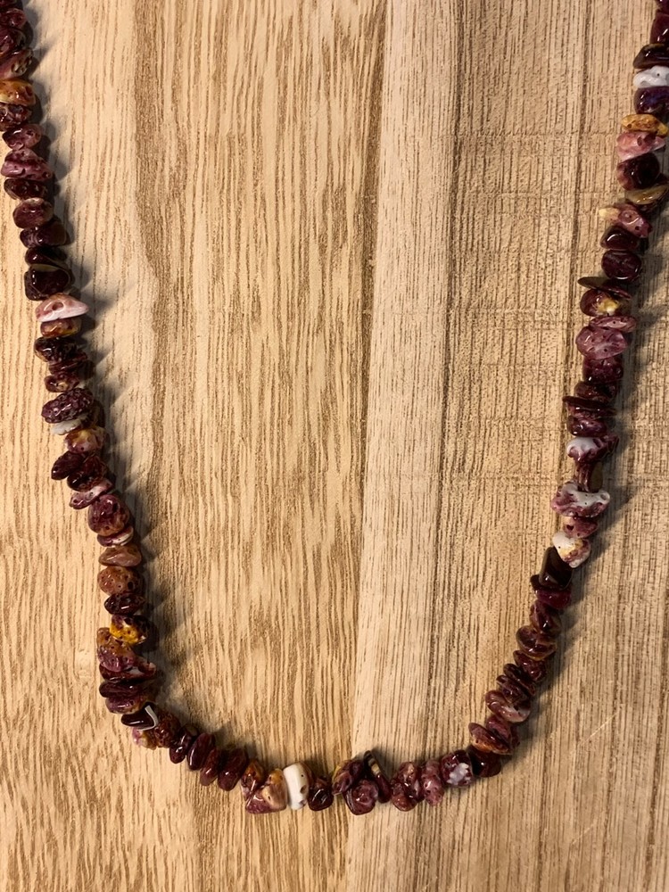 PURPLE SPINY ~ NECKLACE (18")