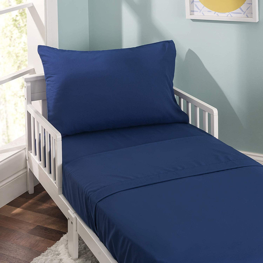 3 Piece Toddler Sheet Set - Soft Breathable Microfiber Toddler Bedding - Include