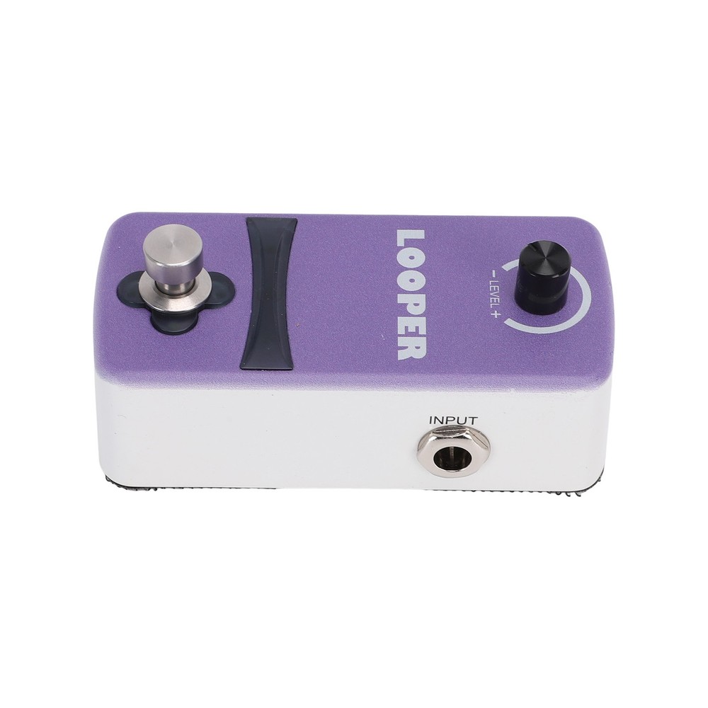 Mini Guitar Looper Pedal Single Switch Control 12-Minute Recording Smart Memory