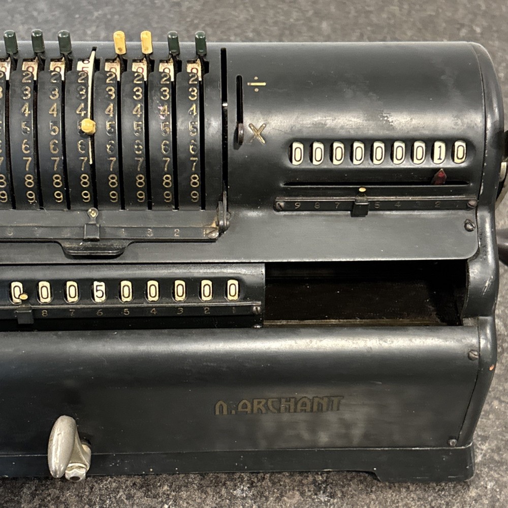 Antique Marchant Adding Calculating Machine Pony WORKING RARE 1920’s🔥