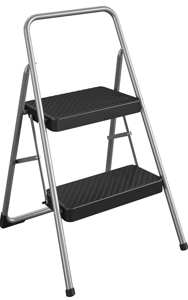 Cosco 2-Step Household Folding Step Stool Ladder 200 Lbs. Load Capacity