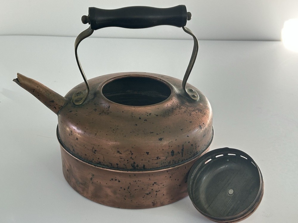 Vintage Copper Tea Kettle MADE IN ENGLAND