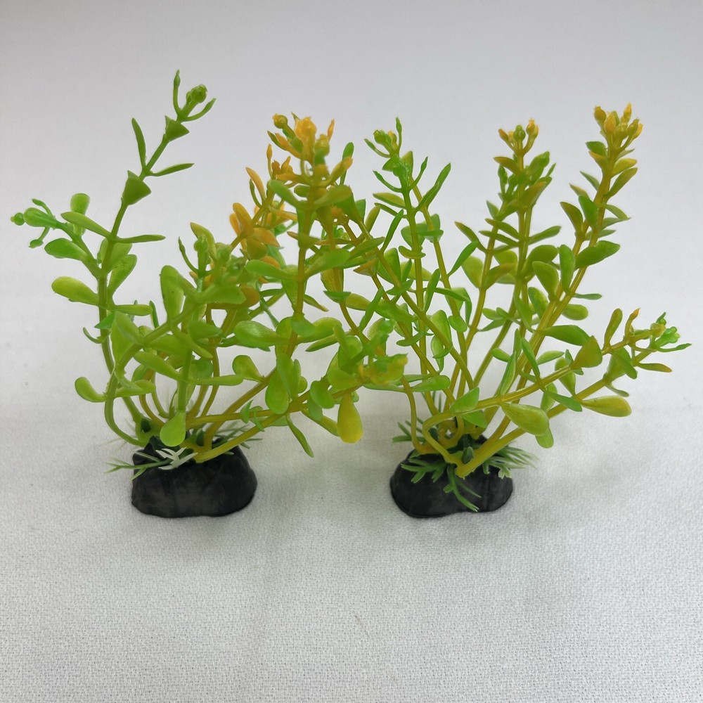 2 PC Xunyee Plastic Aquarium Plants