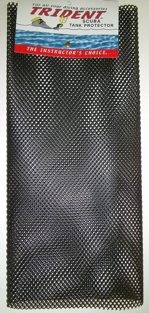 Scuba Diving Tank Net Protector Tight Weave Black New! TA60BK