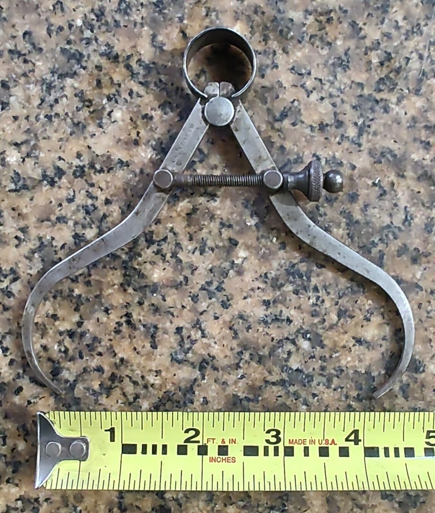 🗽 VINTAGE UNION TOOL 4"ID CALIPER