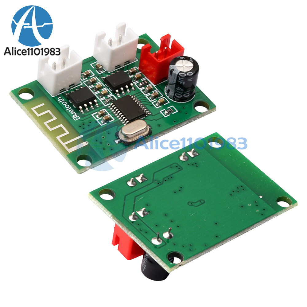 DC 3.3-5V Bluetooth Audio Power Amplifier Board 3W*2 Voice Broadcast Module