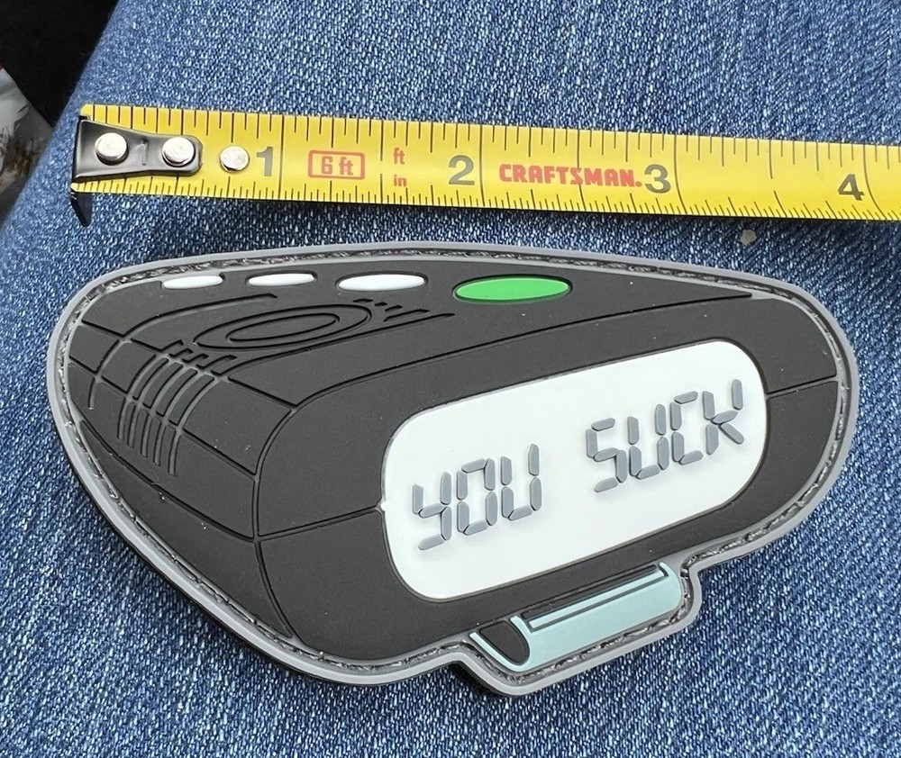 NRA Convention 2026 Houston Pact Shot Timer You Suck Hook And Loop Patch