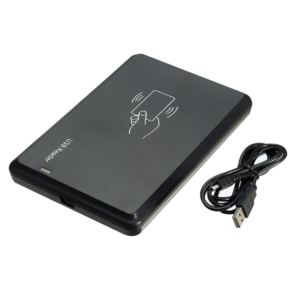 USB RFID Reader 125khz EM4100 ID Contactless Sensitivity Smart Card Reader