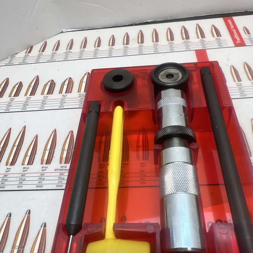 LEE PRECISION LOADER 7.62X54R RUSSIAN KIT COMPLETE & GUIDES - 90243 1987 NICE