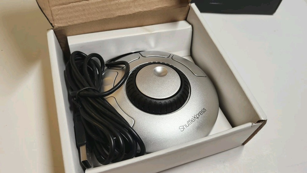 Contour ShuttleXpress Multimedia Controller With 5 Programmable Buttons NEW