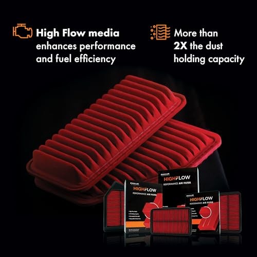 High Performance, Pre-Oiled Disposable Engine Air Filter PA99079X | HIGHFLOW