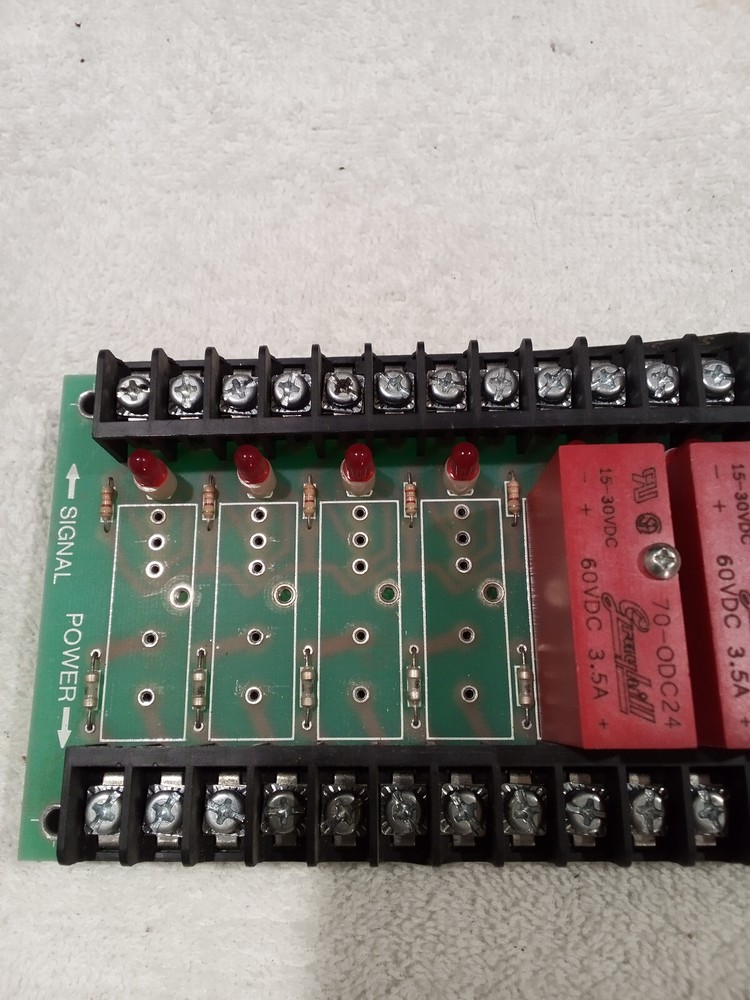 Opto 22 PB16T Relay Board with Modules