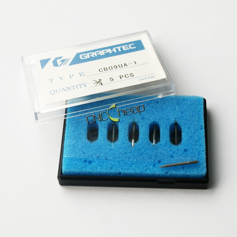 cnccheap 5PCS 30° + 5PCS 45° + 5PCS 60° Blades Fit for Graphtec CB09 Plotter