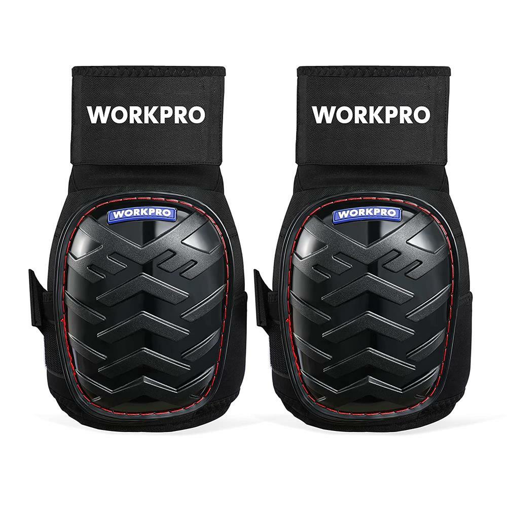 Profession Gel Work Knee Pads Pair Heavy Duty Construction Foam Padding Kneepads