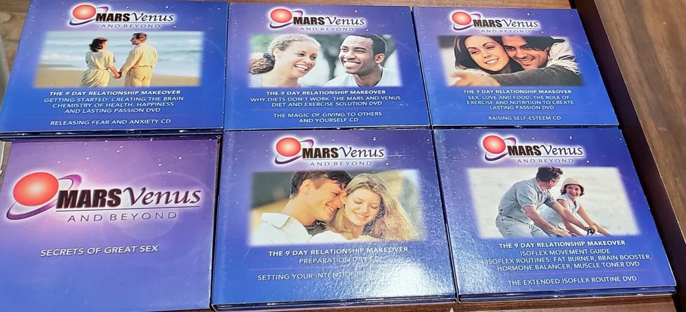 Mars Venus & Beyond 9 Day Relationship Makeover CD Boxed Set Marriage 2004