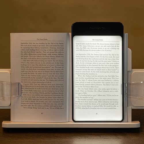 Plus Book Light, LED Reading Light, USB Rechargeable, Warm & Cool cool LED