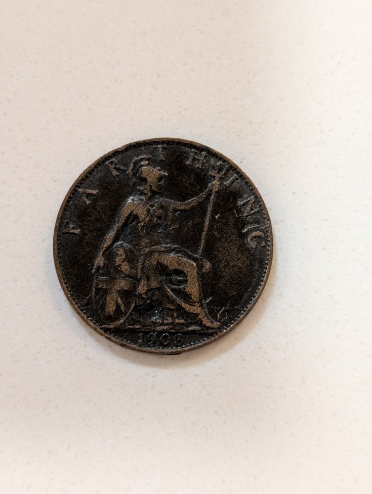 1903 - Farthing - Great Britain - A 18