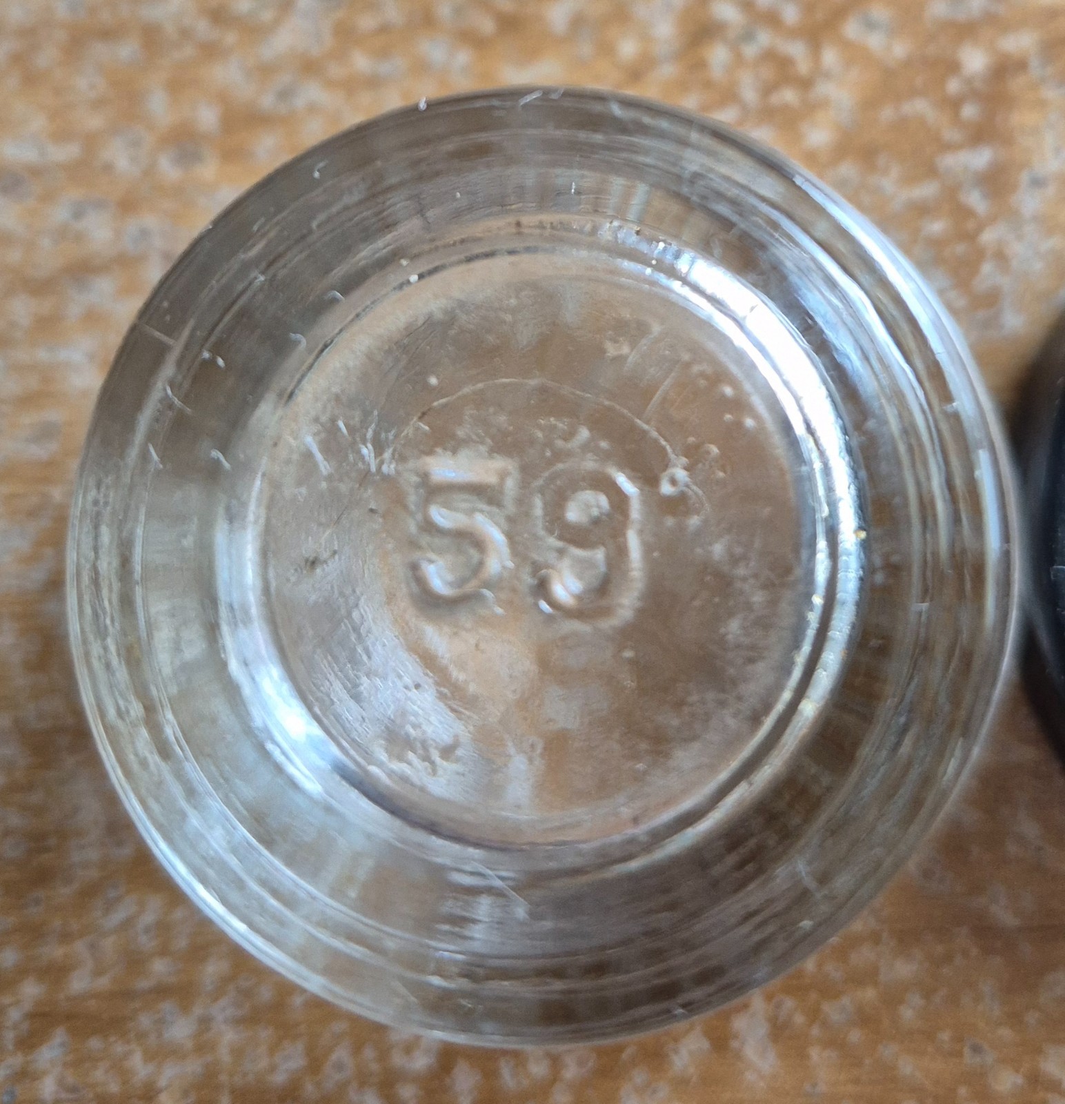 A vintage American Seating Co. InkWell No. 59