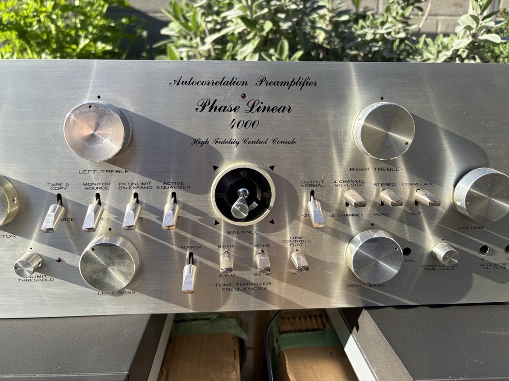Phase Linear 4000 Autocorrelation Preamplifier