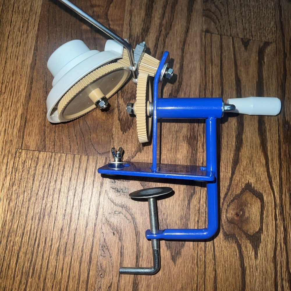 Ball Winder Machine Hand Operated Yarn/Wool/String/Fiber - Missing Part(s)