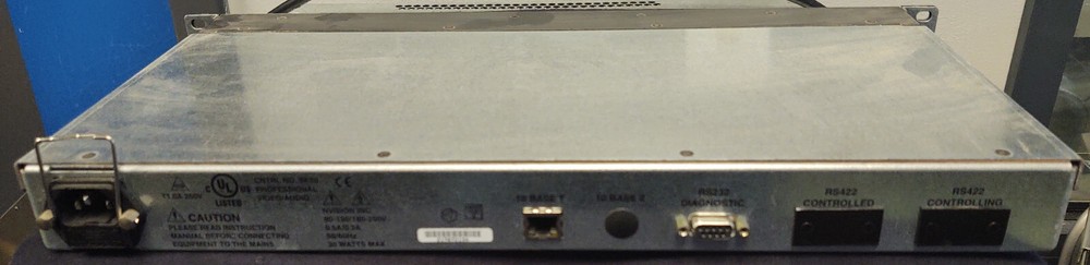 Miranda Nvision Router Control Panel NV9602 (#1)