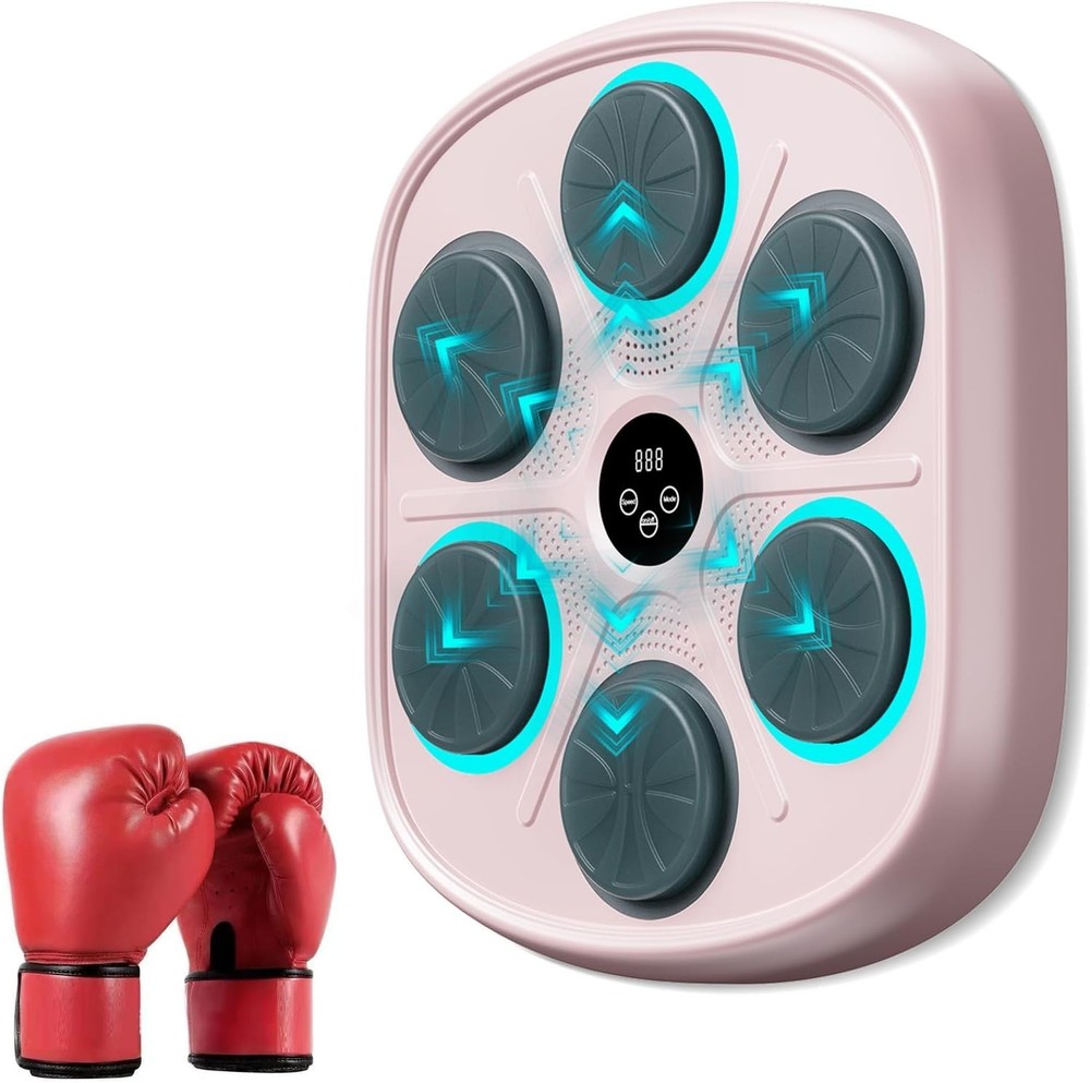 Innovative Boxing Training System with LED Lights & Gloves - 2025 Model