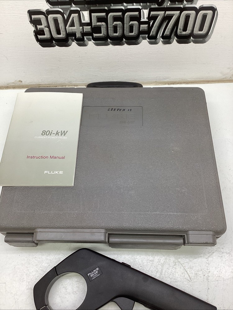 Fluke 80i-kW Current/Power Probe NIB (Missing Leads)