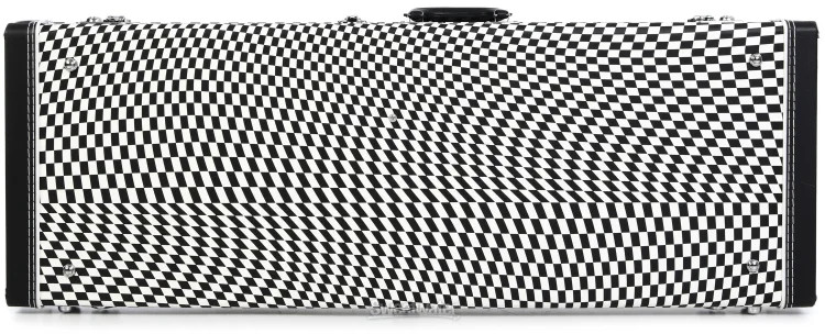 Fender Classic Series Stratocaster/Telecaster Hardshell Case - Wavy Checkerboard