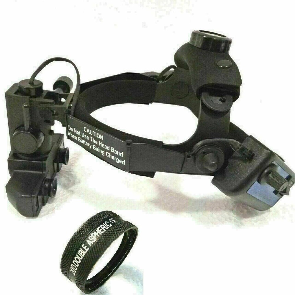 Wireless Rechargeable Binocular Indirect Ophthalmoscope with 20 D Lens