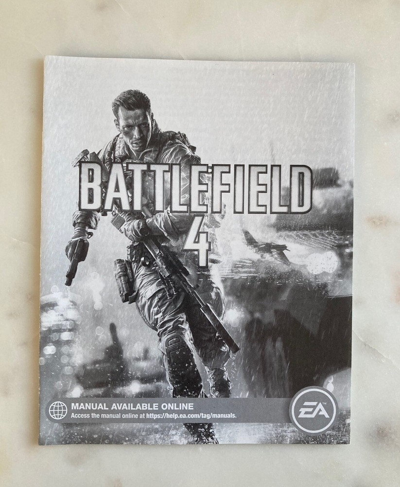 Battlefield 4  |  PS3  |  Manual Only