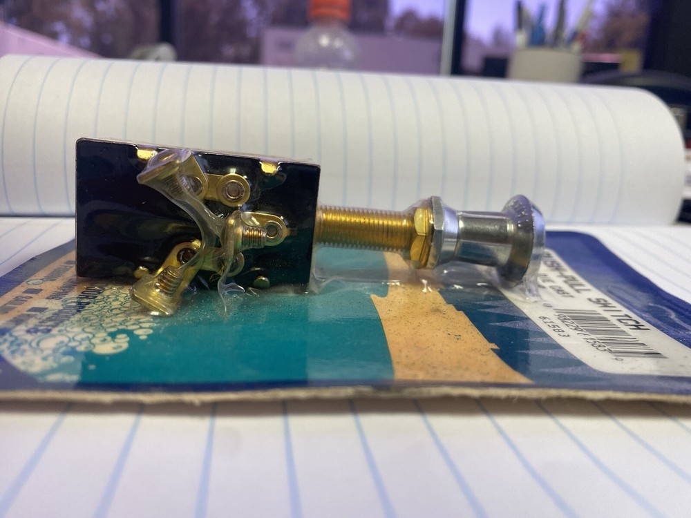 PUSH-PULL Switch 3 Position Marine