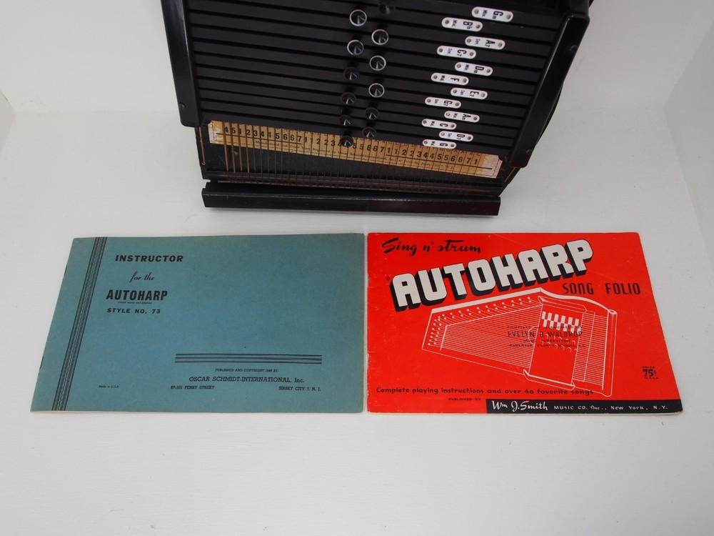 Oscar Schmidt 36 String Autoharp Vintage Instrument String READ!!!