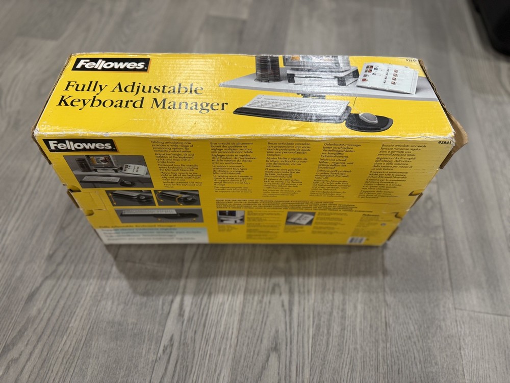 Fellowes Fully Adjustable Keyboard Manager