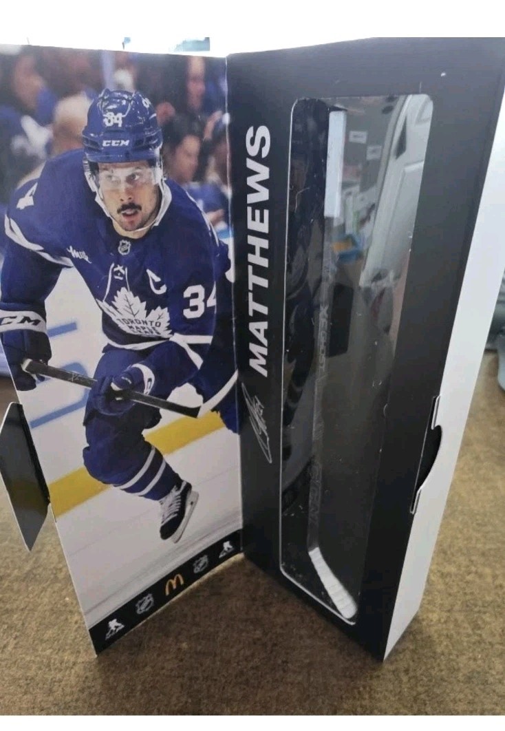 Auston Matthews Mcdonald's Star Sticks 2025 2026 Mini Maple Leafs Canada Limited