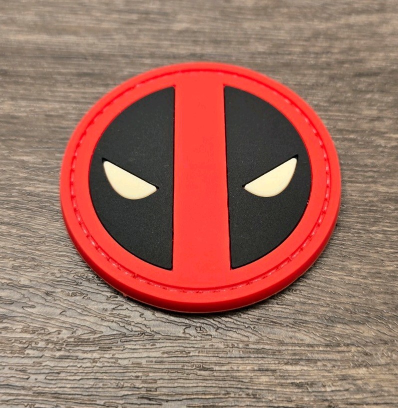 Tactical Morale Army Patch 3D PVC– Hook Back – Military Style Deabpool