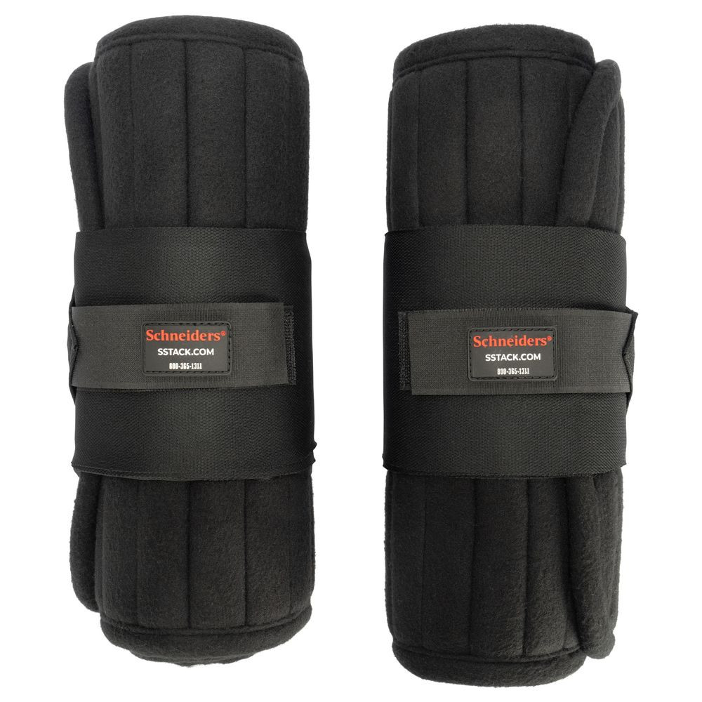 Schneiders Quick-Start Combo Memory Foam No Bow Standing Wrap | Black | Sizes