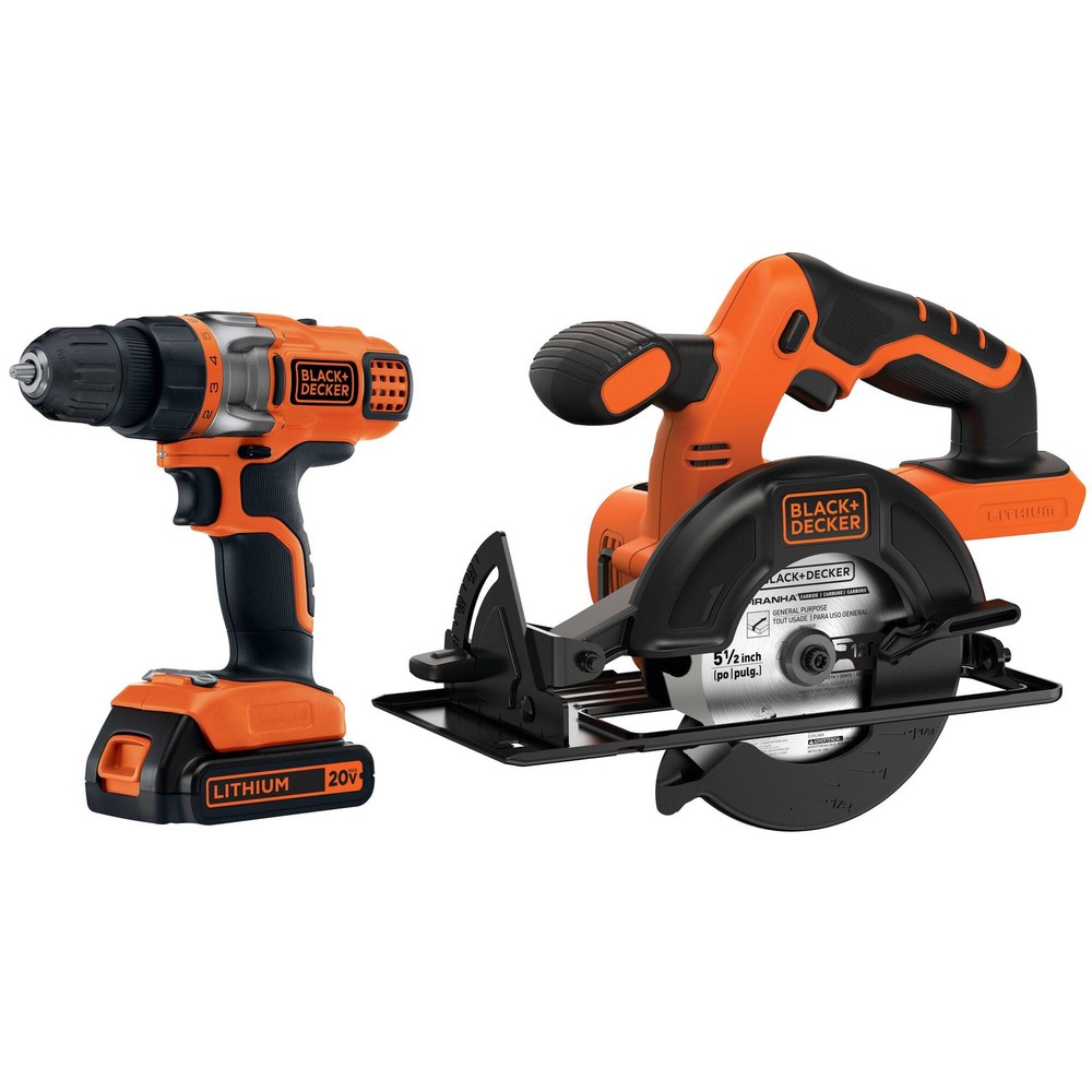 BLACK+DECKER 20V MAX* POWERCONNECT™ Combo Kit - BDCD220CS
