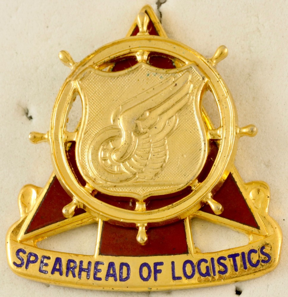 US Army Transportation Corps Crest DI/DUI CB D22 HM