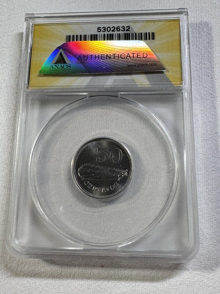 1982 Mozambique 50 Centavos Graded MS 67 by ANACS