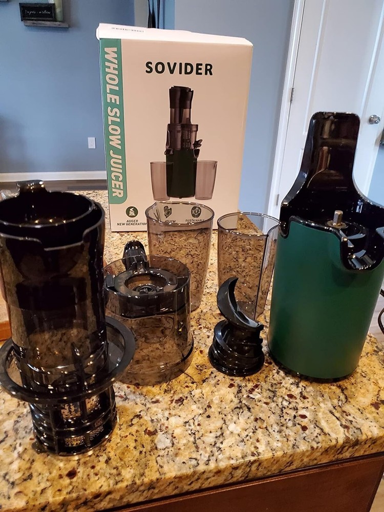 Slow Juicer Machine Masticating Cold Press Juicers Squeezer Vegetable Processor