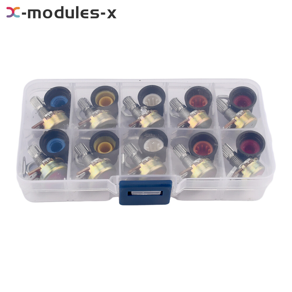 Rotating Cap Single Amplifier Adjustable Potentiometer WH148 Resistor kit DIY
