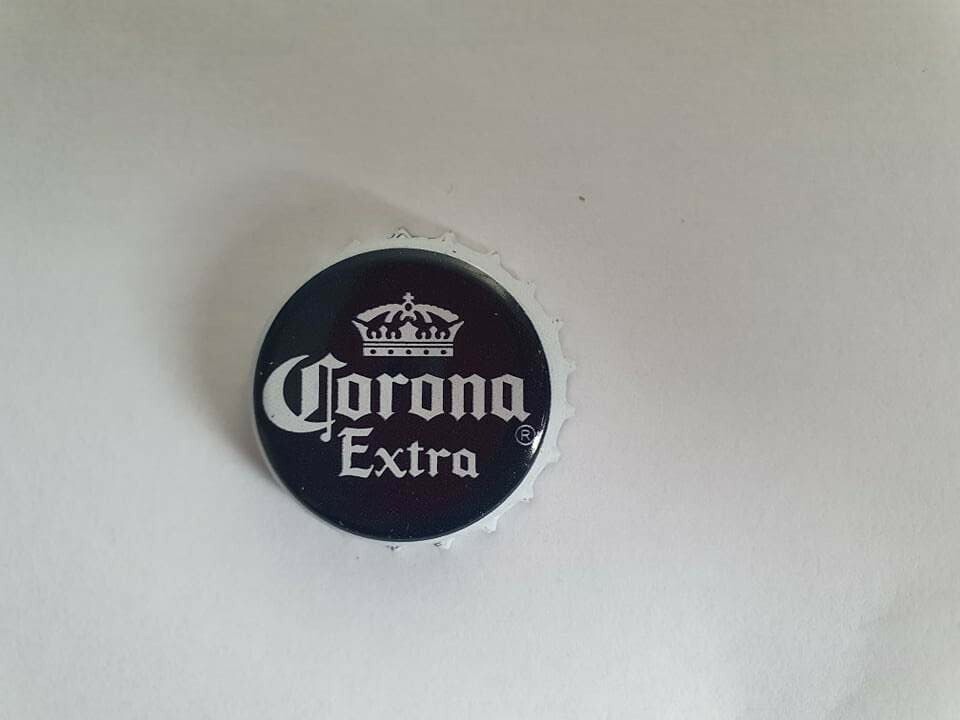 Corona Beer Bottle Crown Cap -  USA - Used