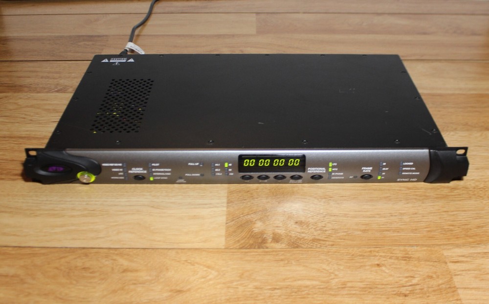 Avid Pro Tools Sync HD Master Clock + Manual & Cables - Dark Gray 9100-38924-20