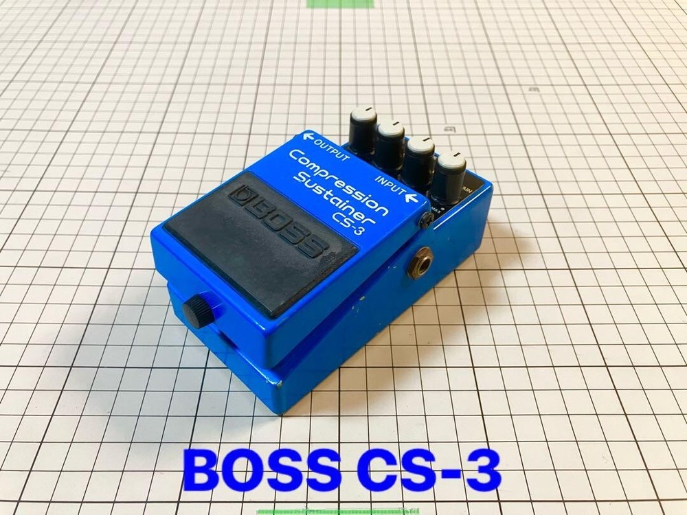 BOSS CS-3 With box Compression Sustainer Guitar Effects Pedal   From Japan