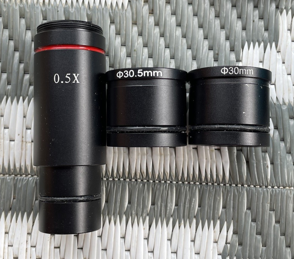 37MP 1080P 60FPS USB Industrial Microscope Camera with Conversion Adapter