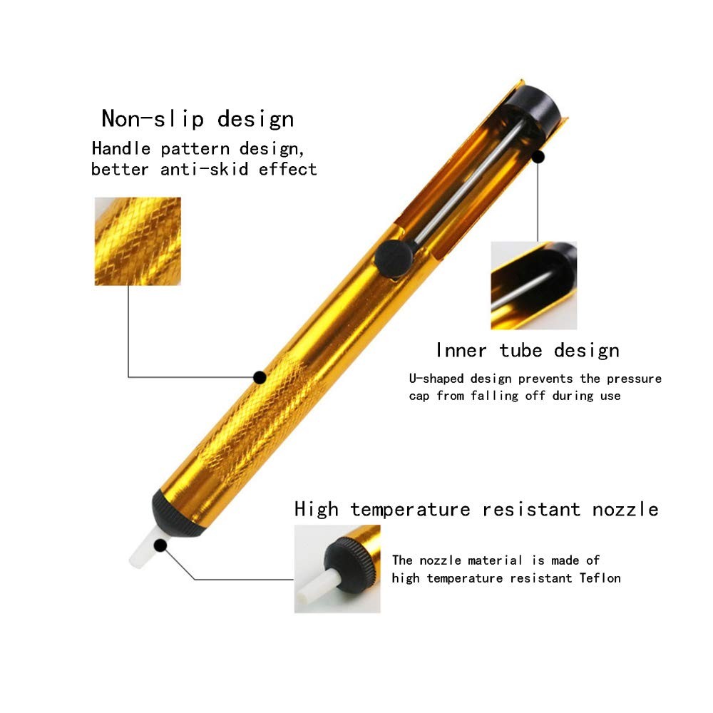 Professional welding tools and desoldering tool sets (11 pieces),...