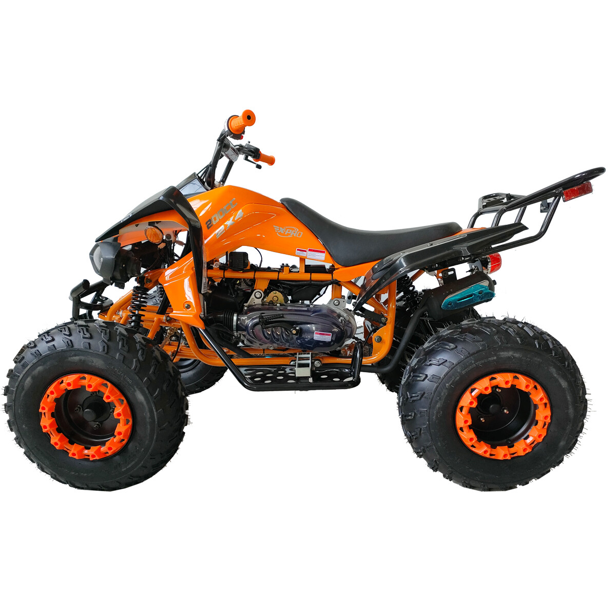 X-PRO Panther 200 Sports ATV Quad 4 Wheelers with Automatic Transmission Reverse
