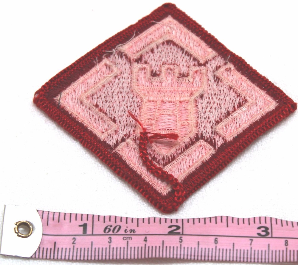 US 20th Engineer Brigade Patch full color embroidered each P5075