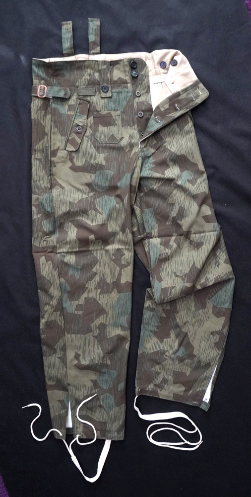 WWII German Splinter Camo Pants. Repro